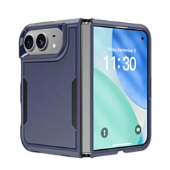 Dual Layer Shockproof Strong Case for iPhone Duo (Navy Blue)