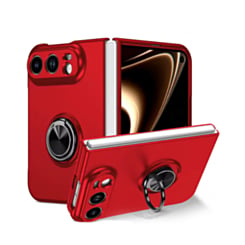 Magnetic Ring Stand Case for iPhone Duo (Red)
